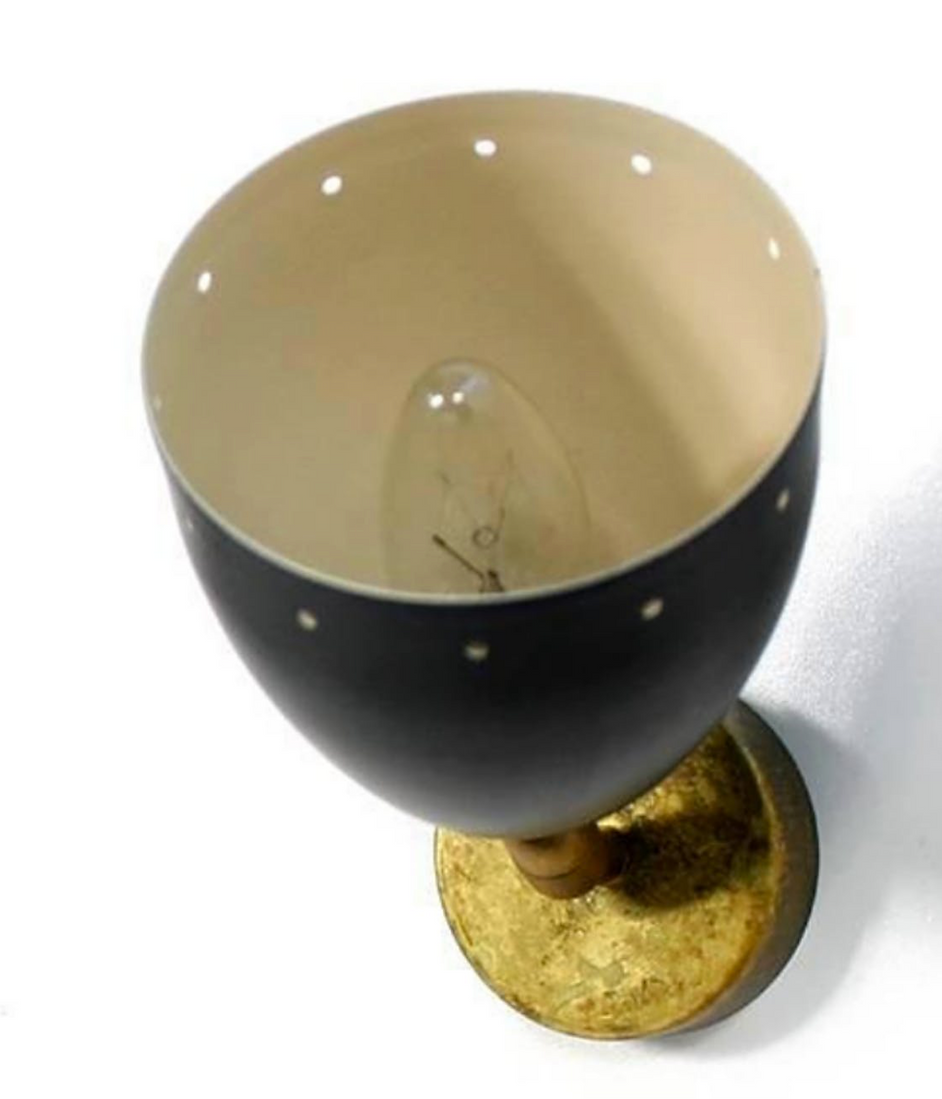 Black Fanal Wall Lamp