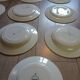 14 Terre de fer SALINS "Water Lily" plates
