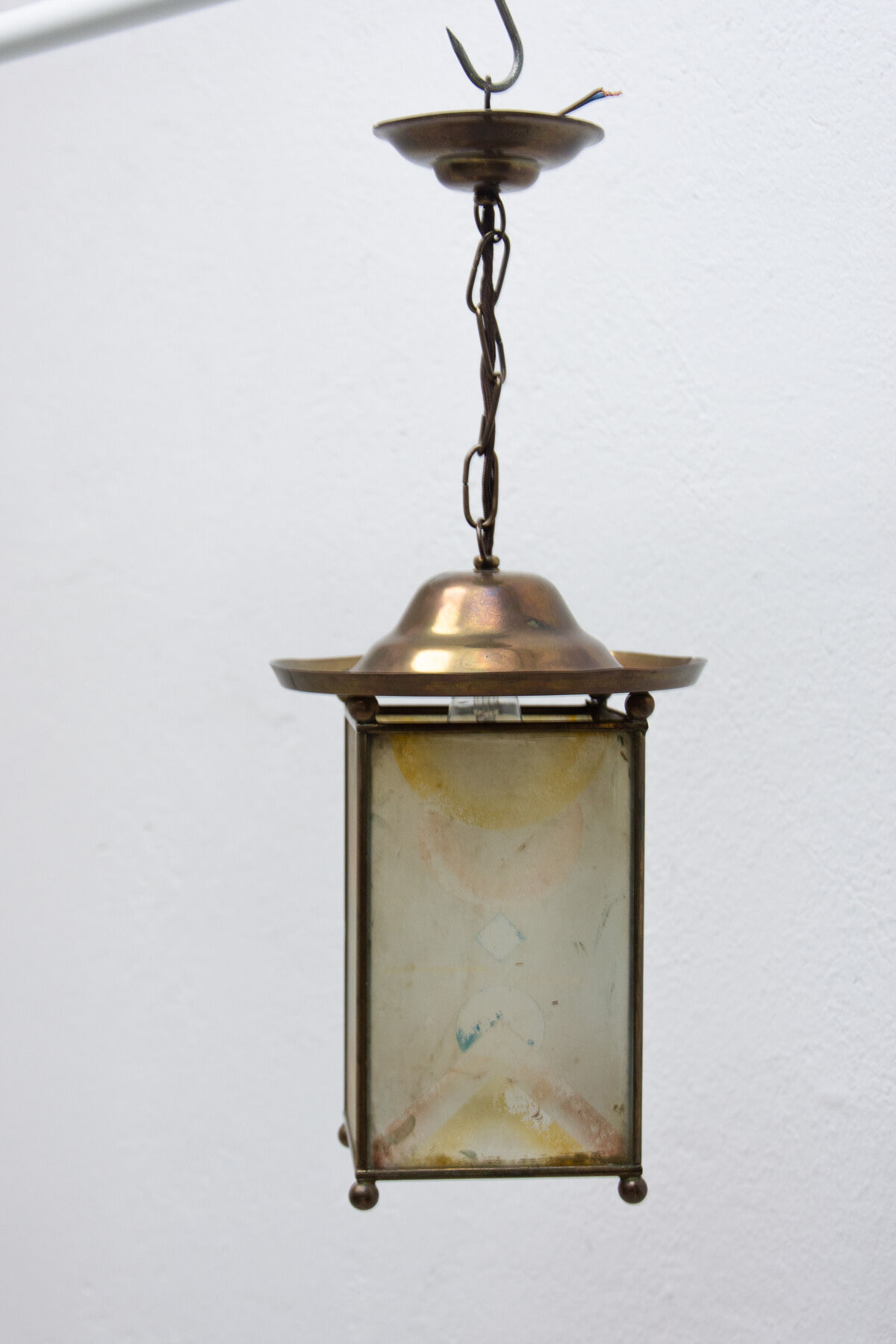 Art nouveau lantern, circa 1915, austria hungary