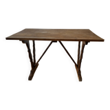 Old oak bistro table