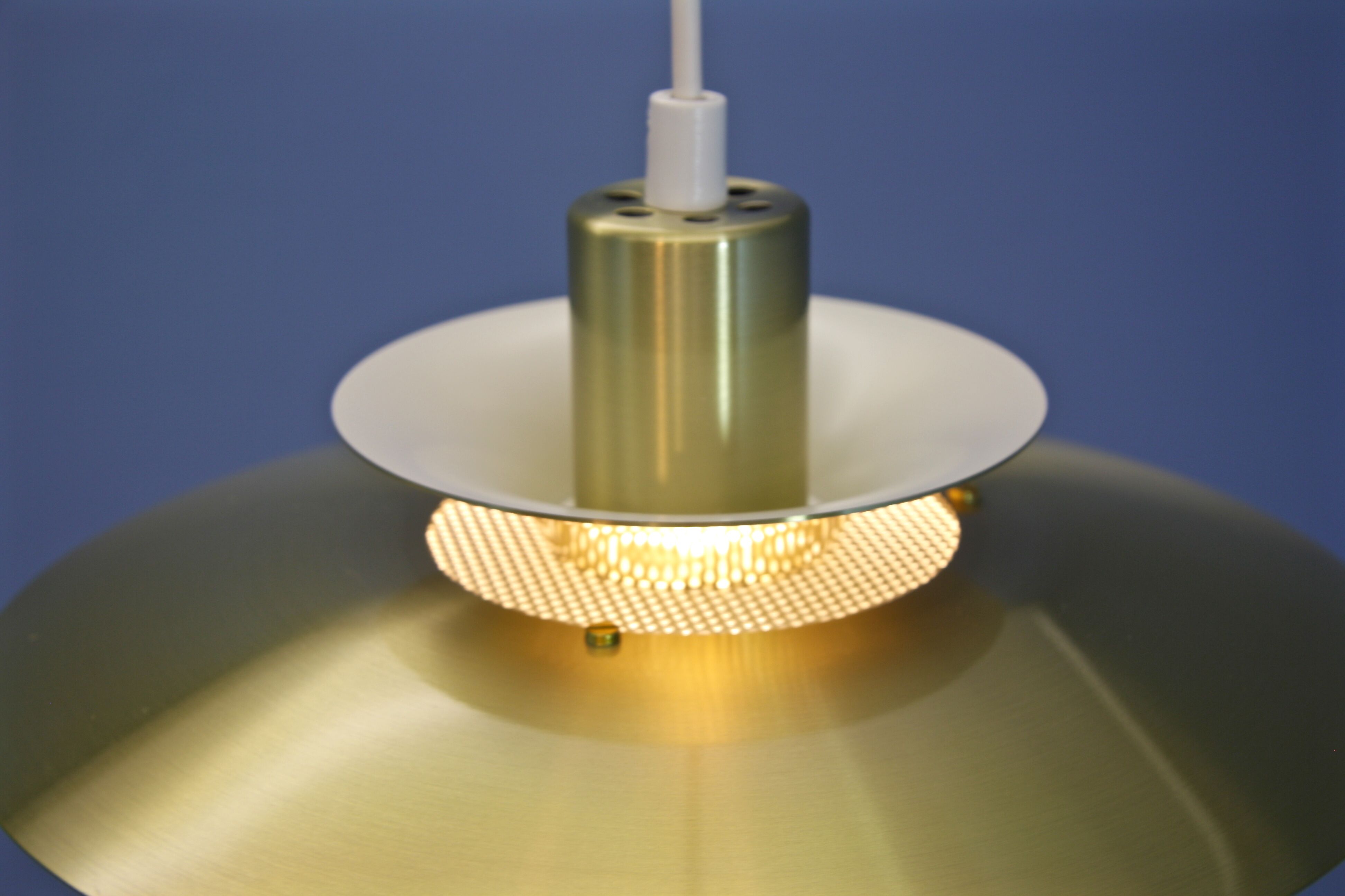 Danish pendant in brass, 1960s