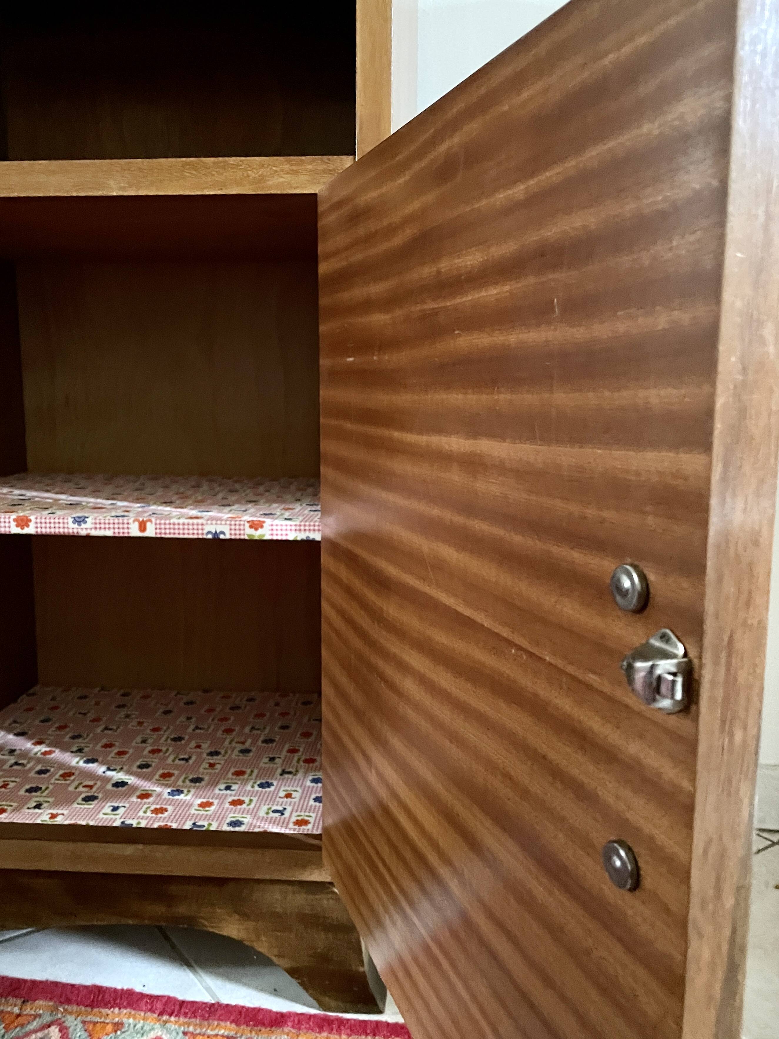 Small Art-Deco mustache piece of furniture