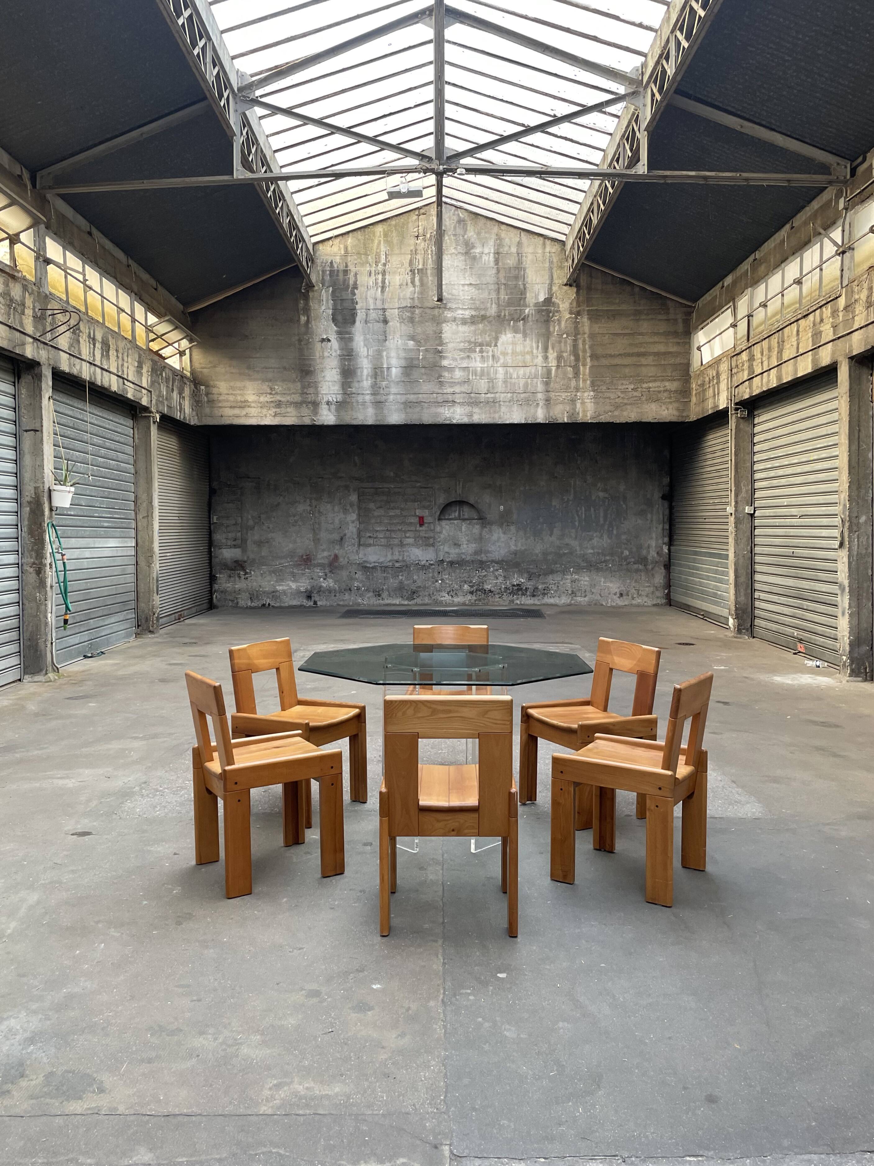 6 silvio coppola chairs