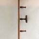 Wooden coat rack
