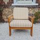 Fauteuil suédois en pin 1970