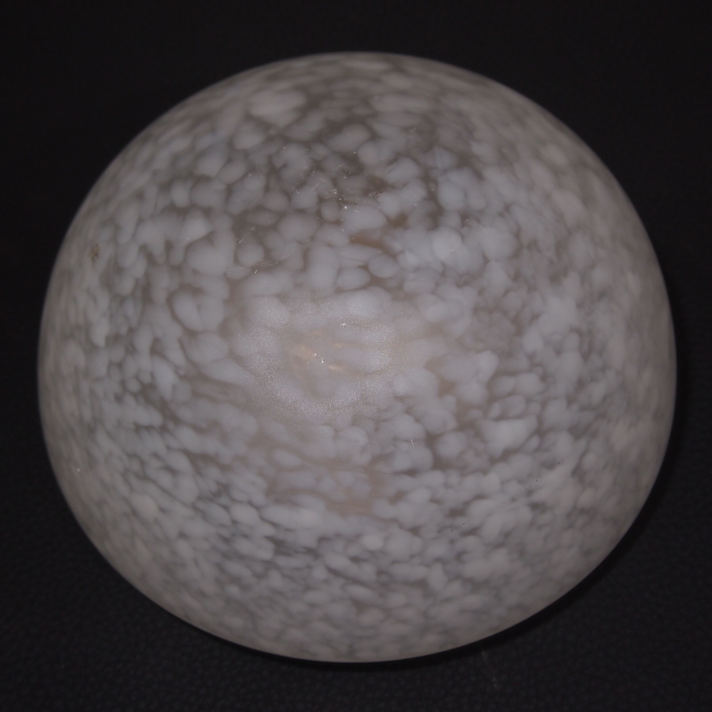 Glass vintage globe ceiling light