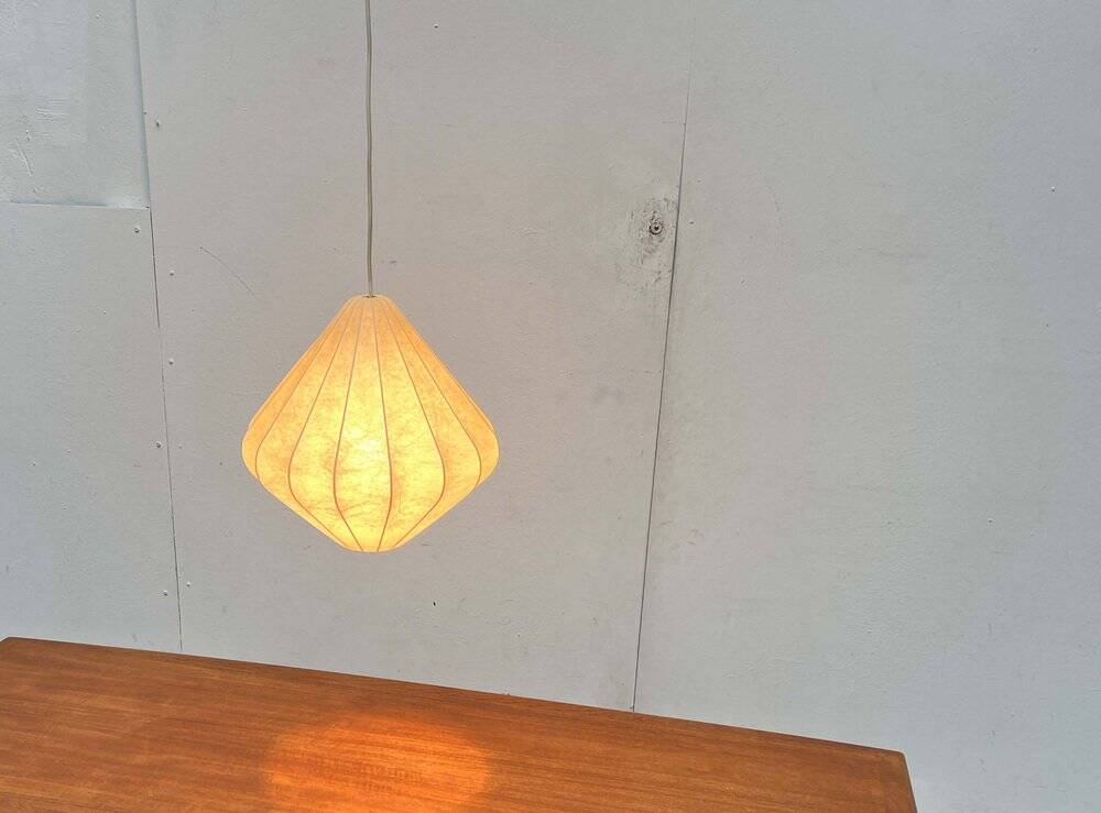 Mid-Century Modern Suspension Cocoon by Friedel Wauer for Goldkant Leuchten, Germany, 1960s