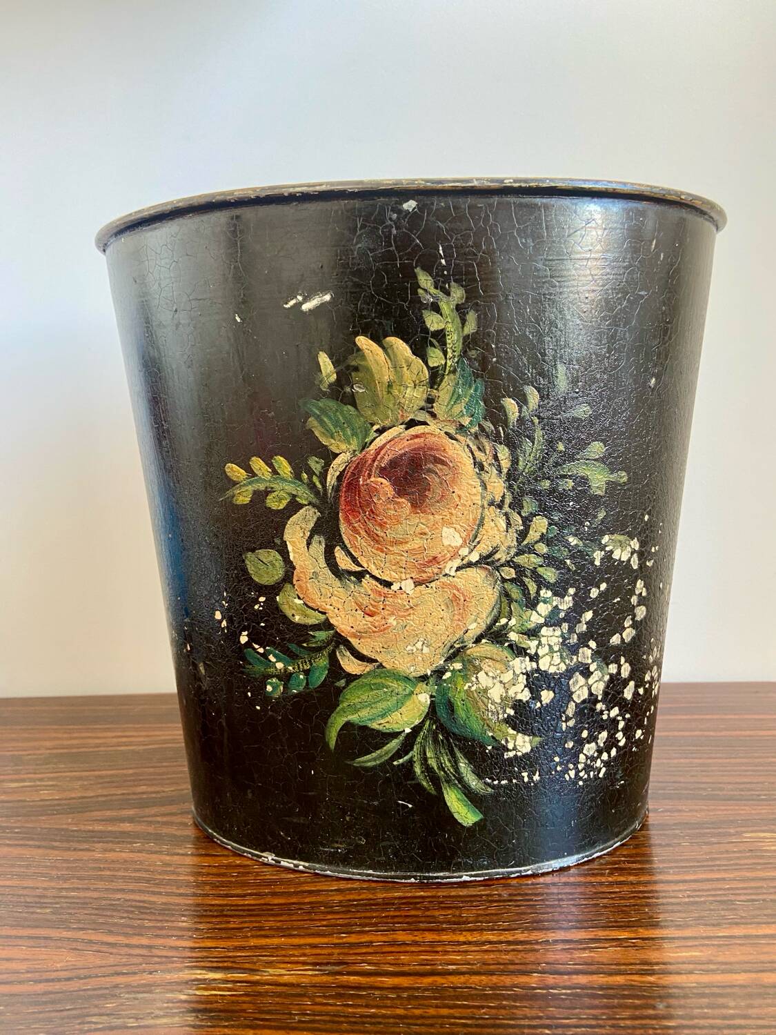 Vintage waste paper basket