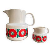 Cafetière et crémier Melitta Germany, années 70