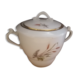 Limoges porcelain sugar bowl