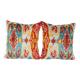 Set of 2 vintage ikat cushion covers 41x41 cm