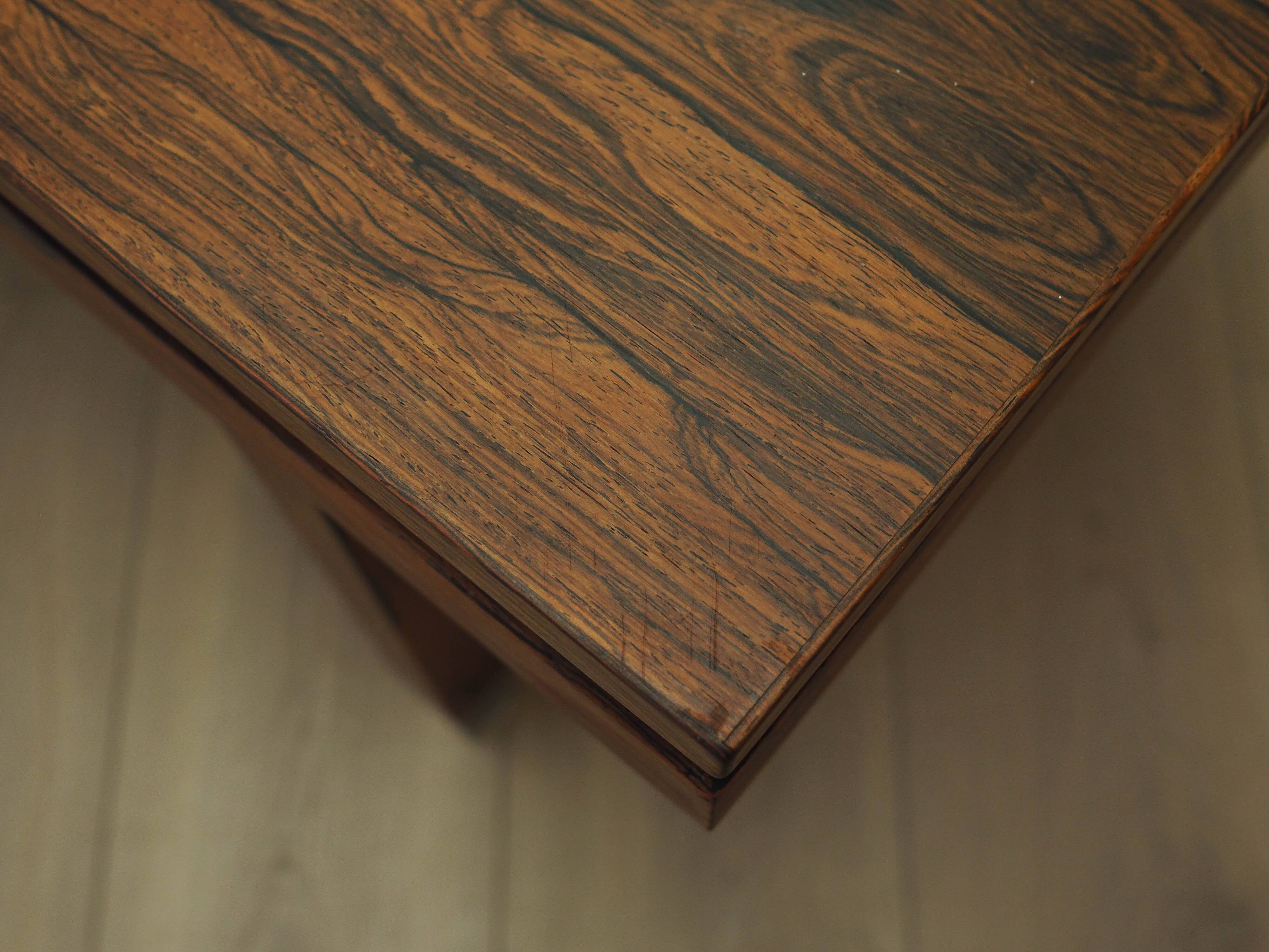 Rosewood lowboard, Danish design, 1970s, production: Denmark