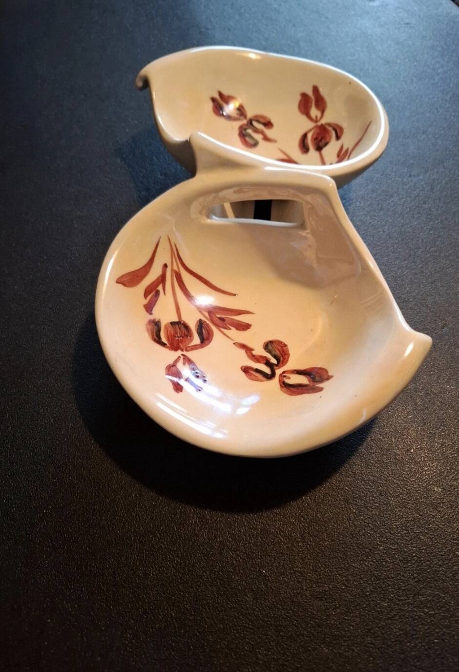 Vintage appetizer dish