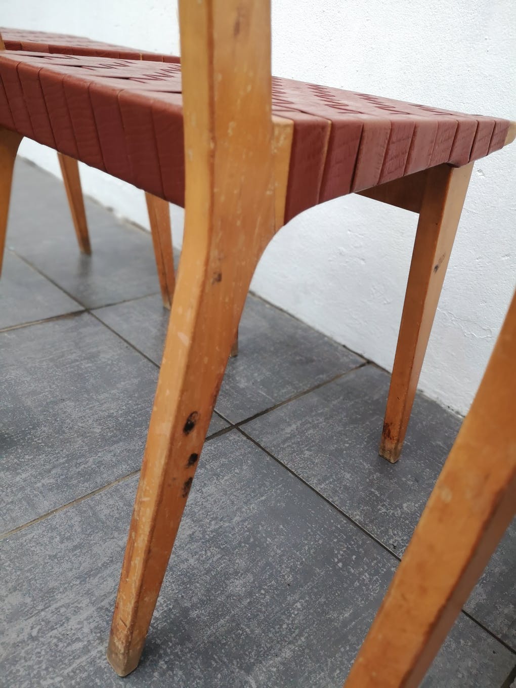 Set of 4 chairs Jens Risom for Knoll