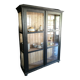 Large glazed Parisian wardrobe, showcase.