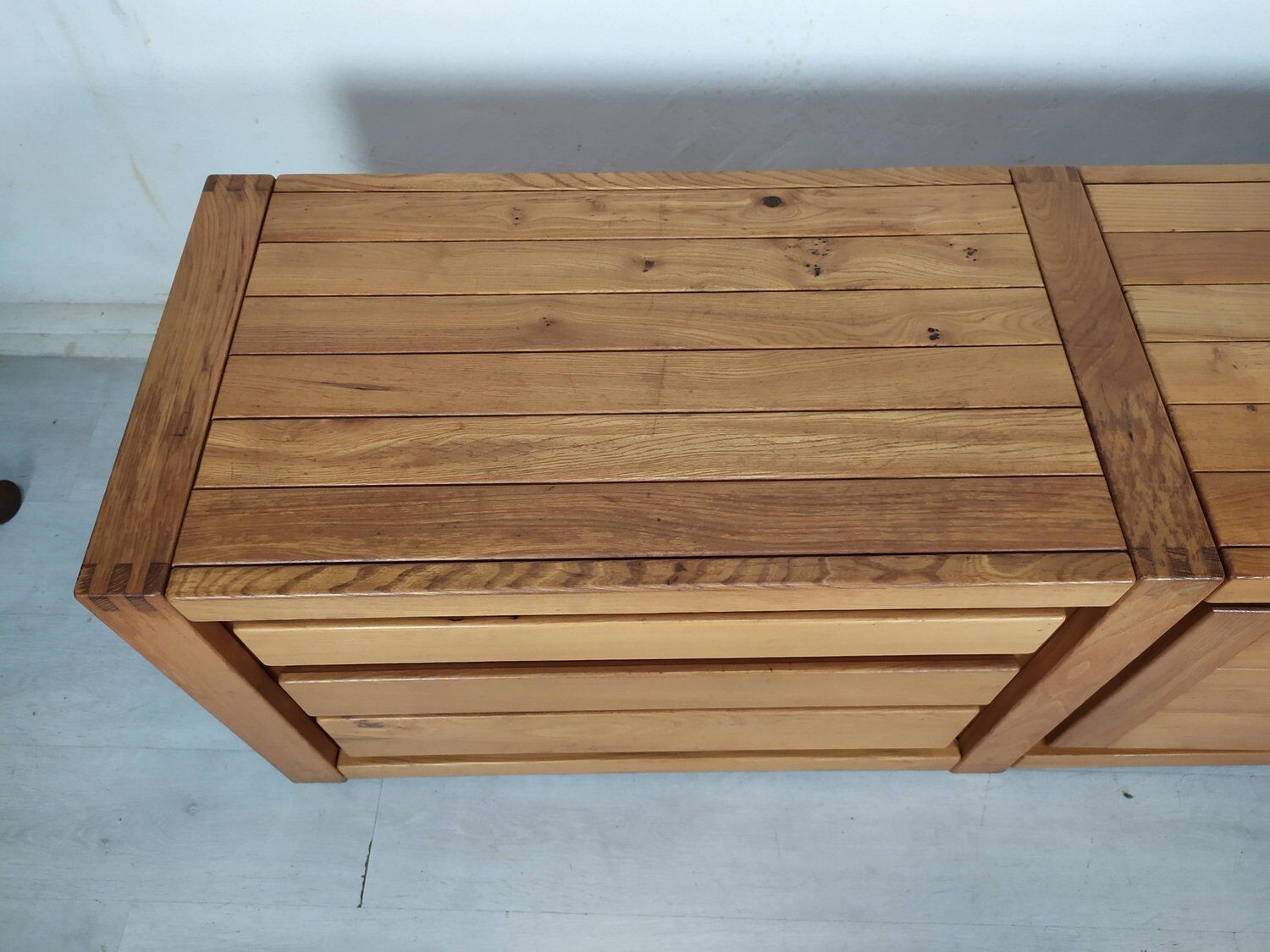 Vintage enfilade in elm by Maison Regain