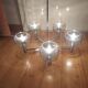 Pendant light, vintage chandelier from the 70s, Delmas