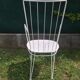 Lot of  3 metal garden chairs