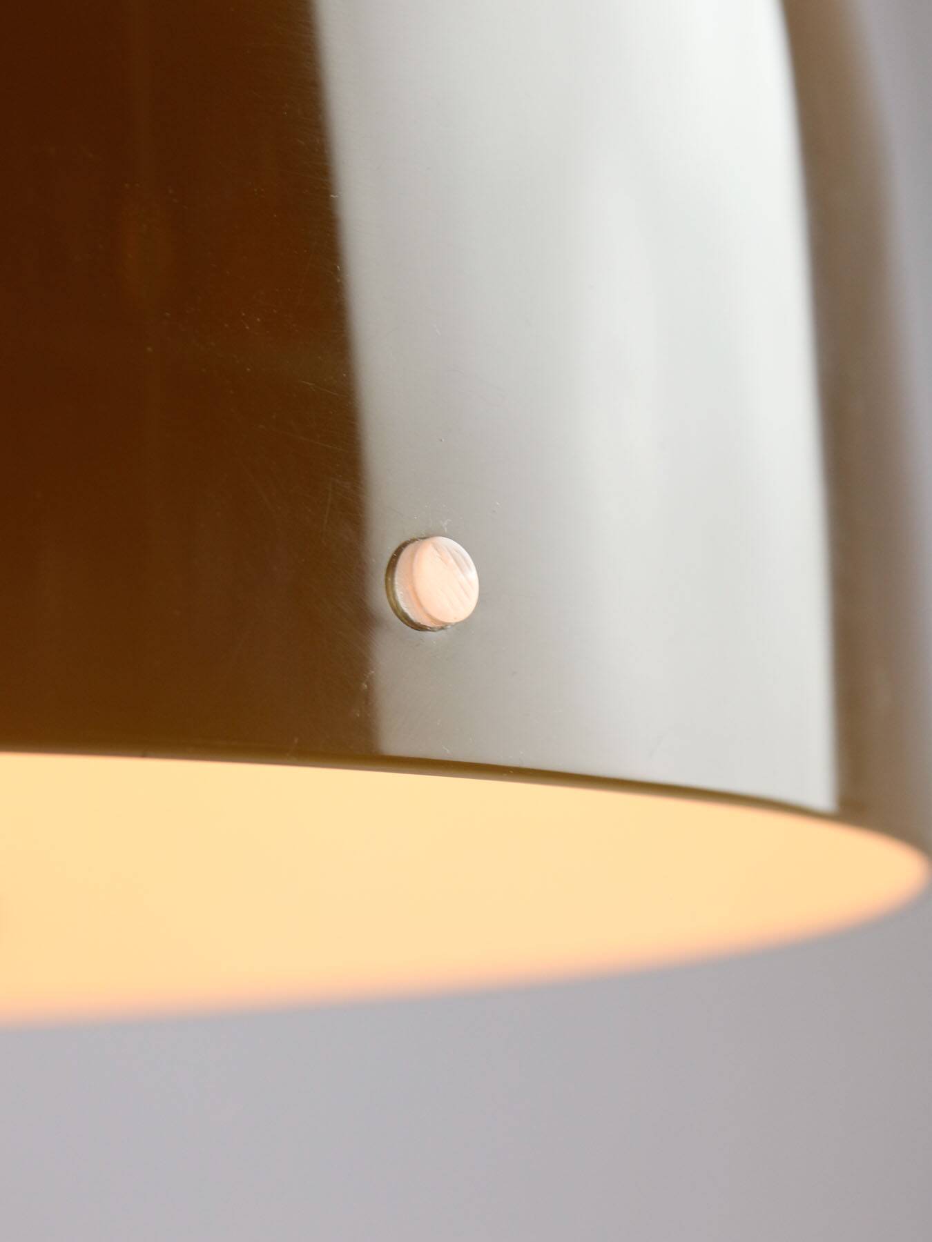 Space Age Brown Pendant Lamp from Guzzini, 1960s