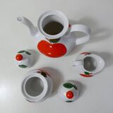 Apple service in bavarian porcelain