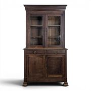 Louis Philippe oak two-body buffet