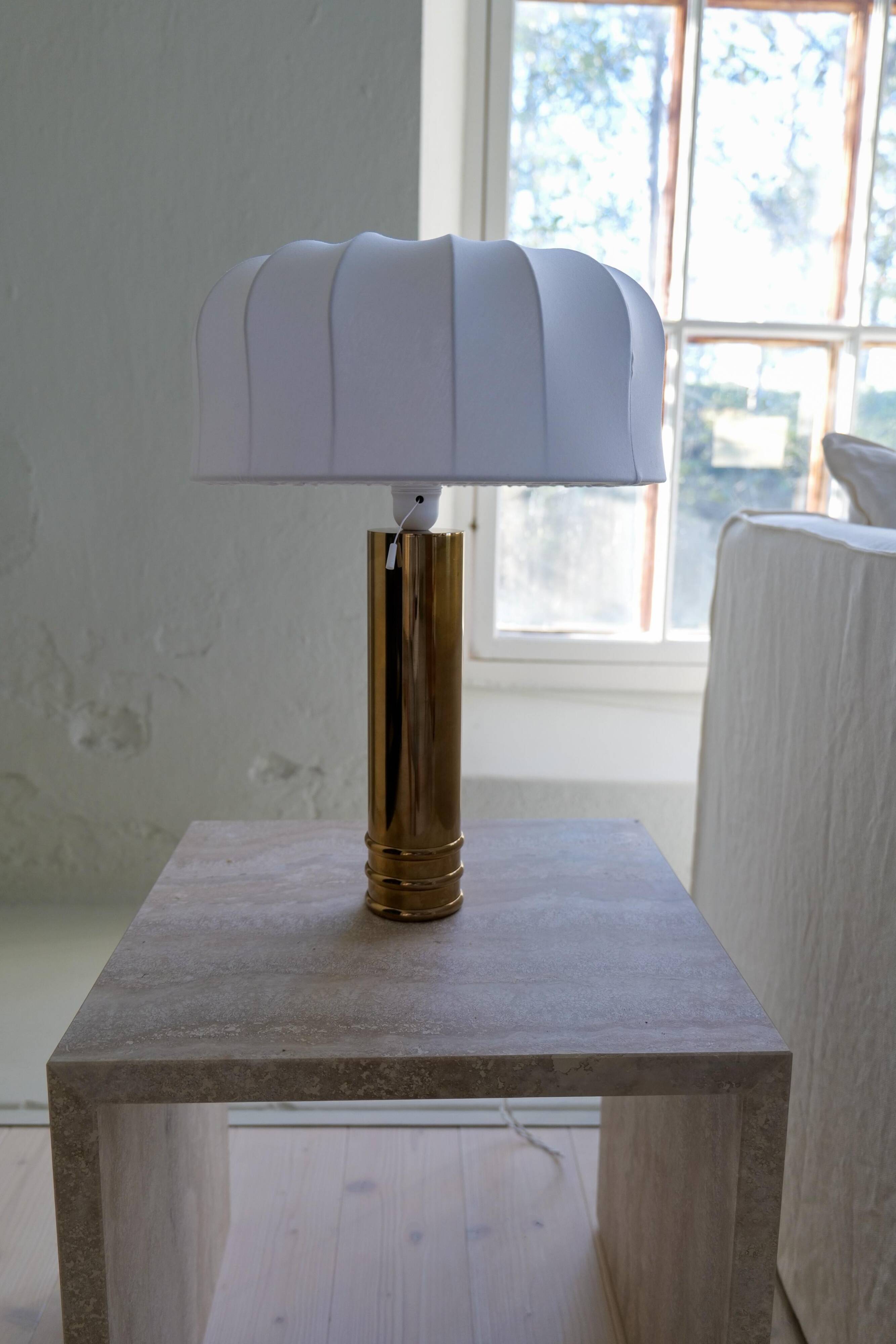 Midcentury Brass Table Lamp Bergboms B-09, 1960s, Sweden