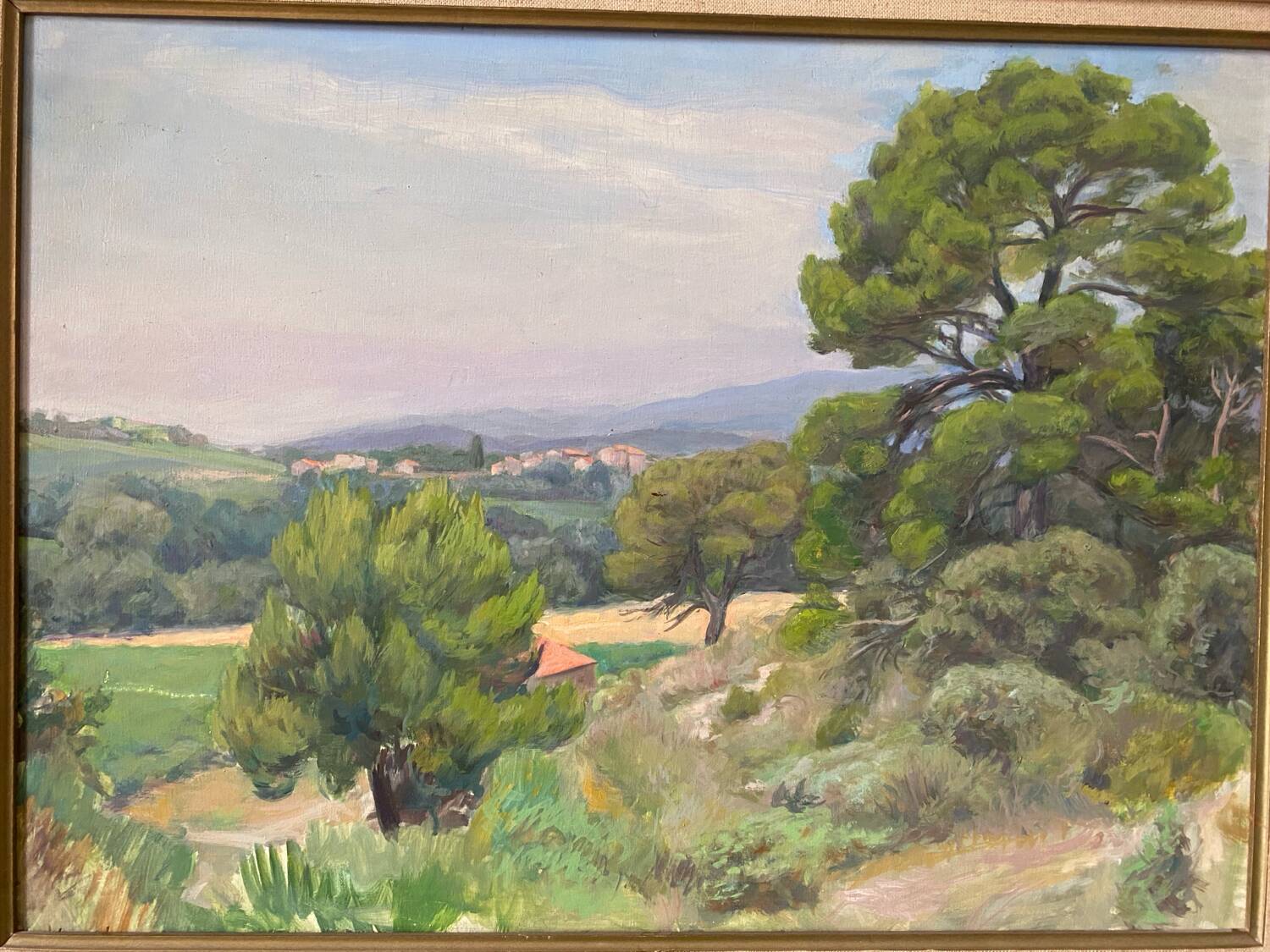 Countryside landscape, 20th century school