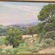 Paysage de campagne école du XXe siècle