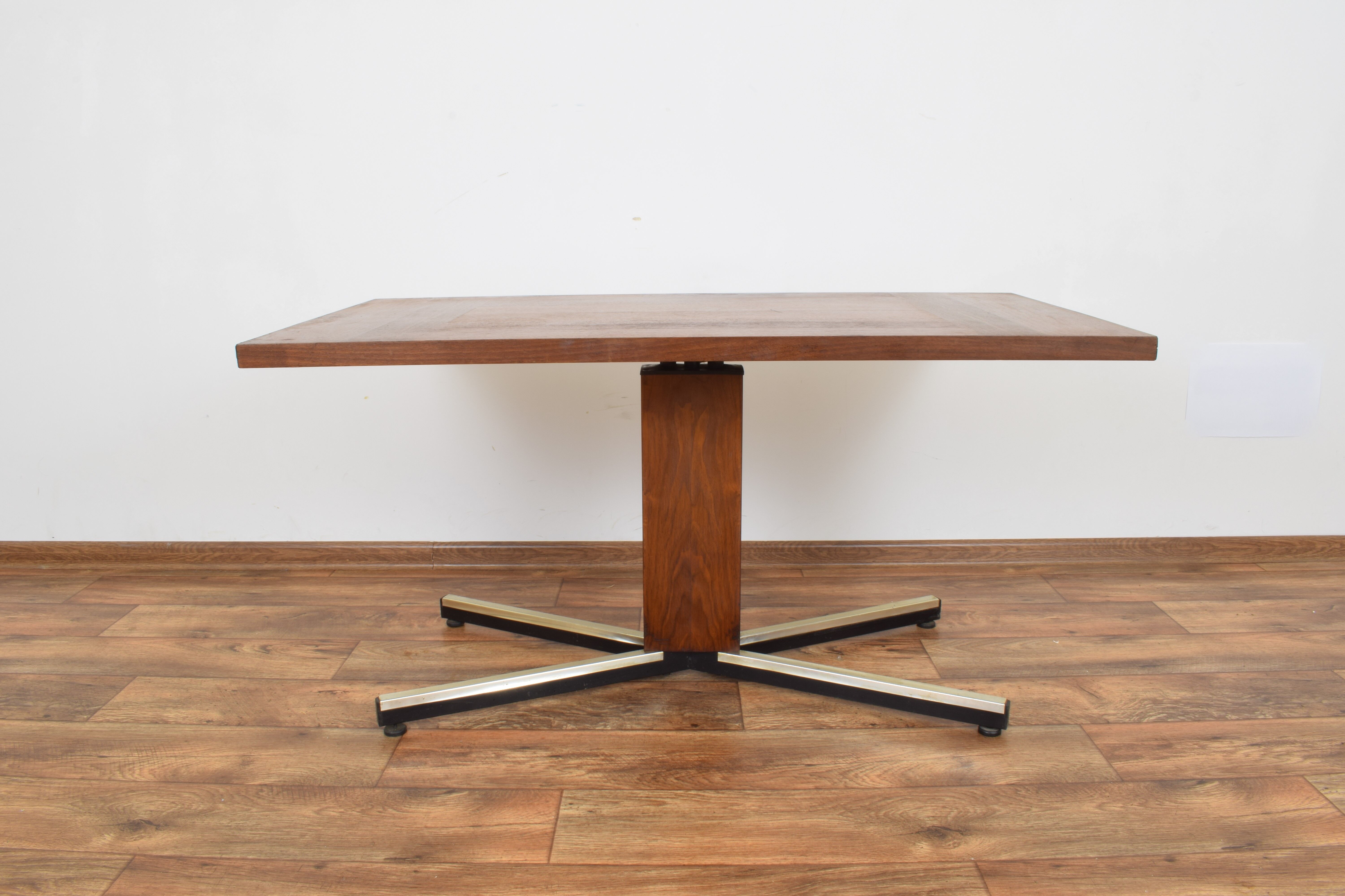Mid-century teak german table, 1970