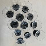 Set of 6 Alsatian white wine glasses
