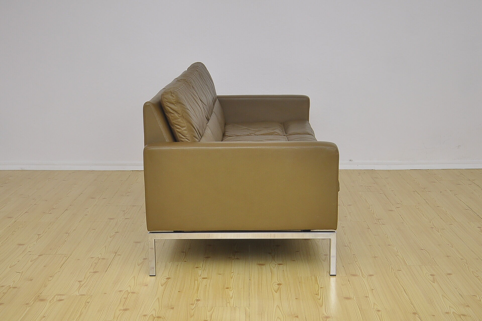 Leather sofa and armchair by Hans Peter Piehl for Wilkhahn, 1960s