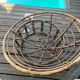 Rattan loveseat