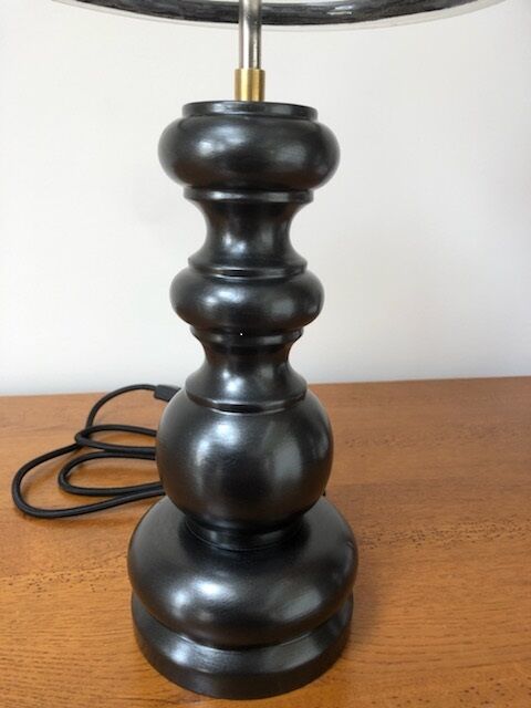 Prestige desk lamp wood