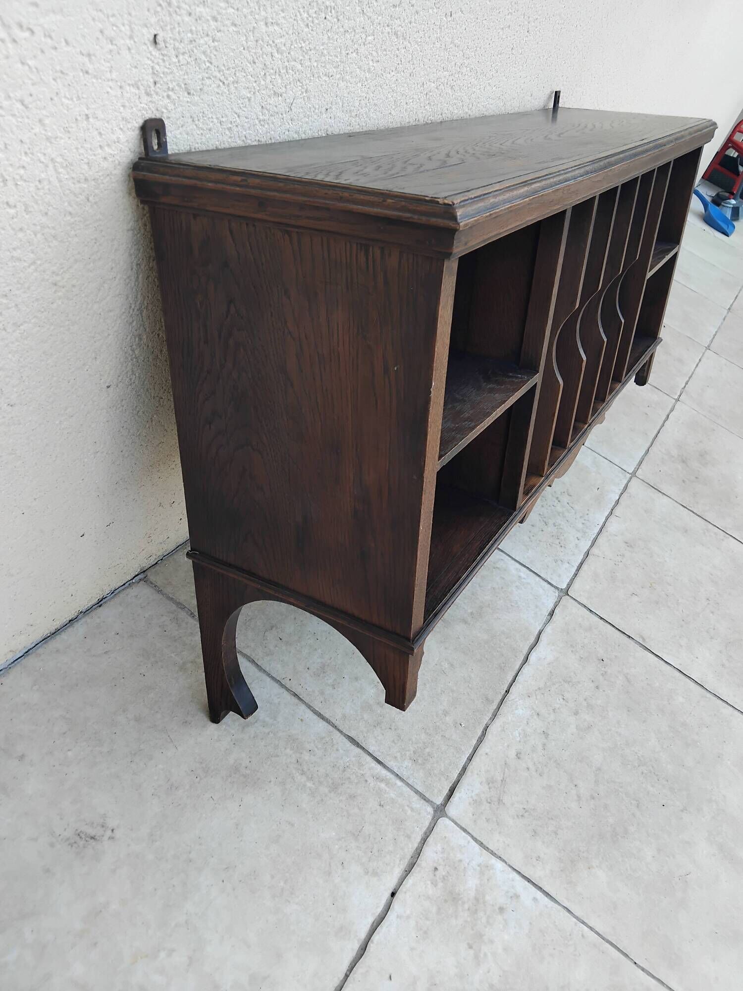 Old record player storage secretary