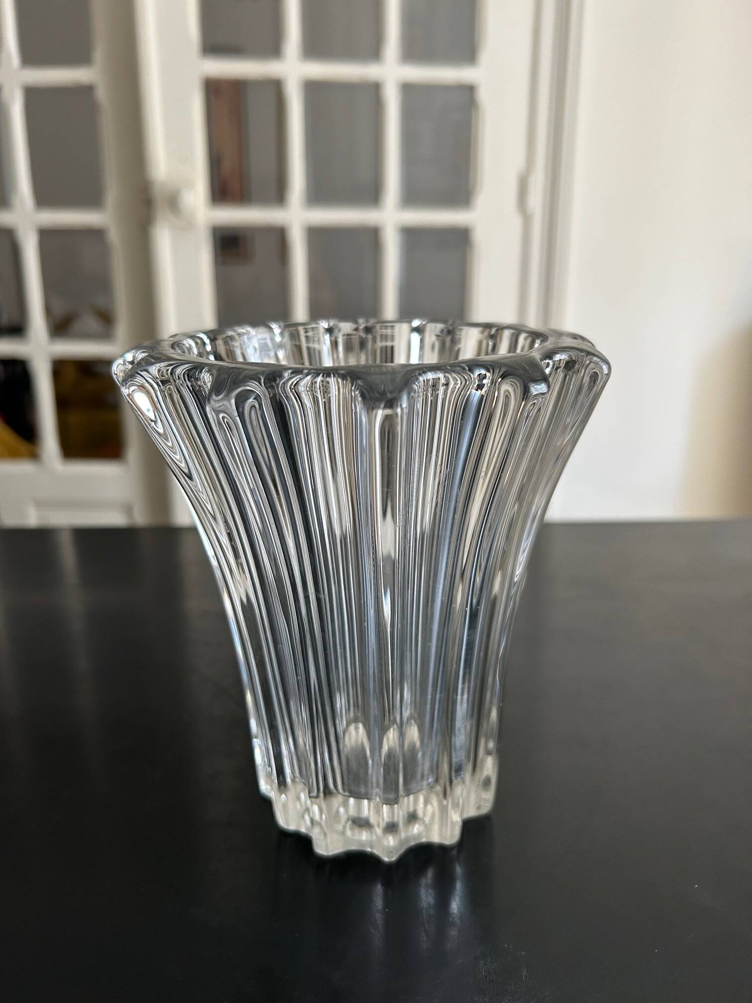 vase en cristal Pierre D'Avesn