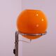 Atomic age Orange glass floor lamp by Tibor Hazi, Hungary, 1973