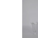 Vintage Scandinavian Crystal Vase Tulip by Jan Johansson for Orrefors, 1970s