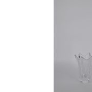 Vintage Scandinavian Crystal Vase Tulip by Jan Johansson for Orrefors, 1970s
