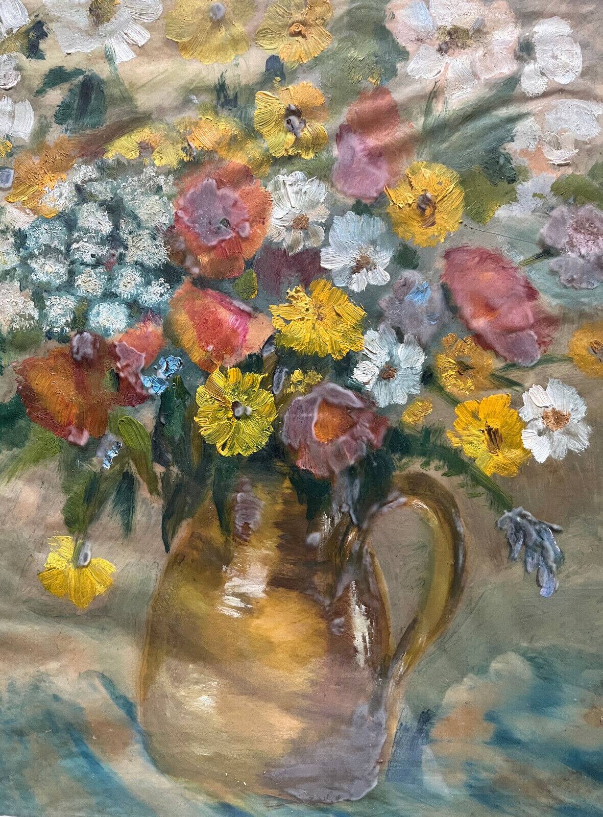 HSTP painting (Bouquet of flowers" circa 1950 mention Algiers