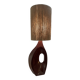 Lampe en bois