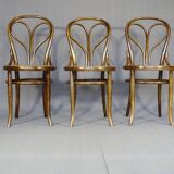 A bistro chair by Fischel No. 31, circa 1905 cane