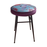 Tabouret rétro, année 60/70, restauré