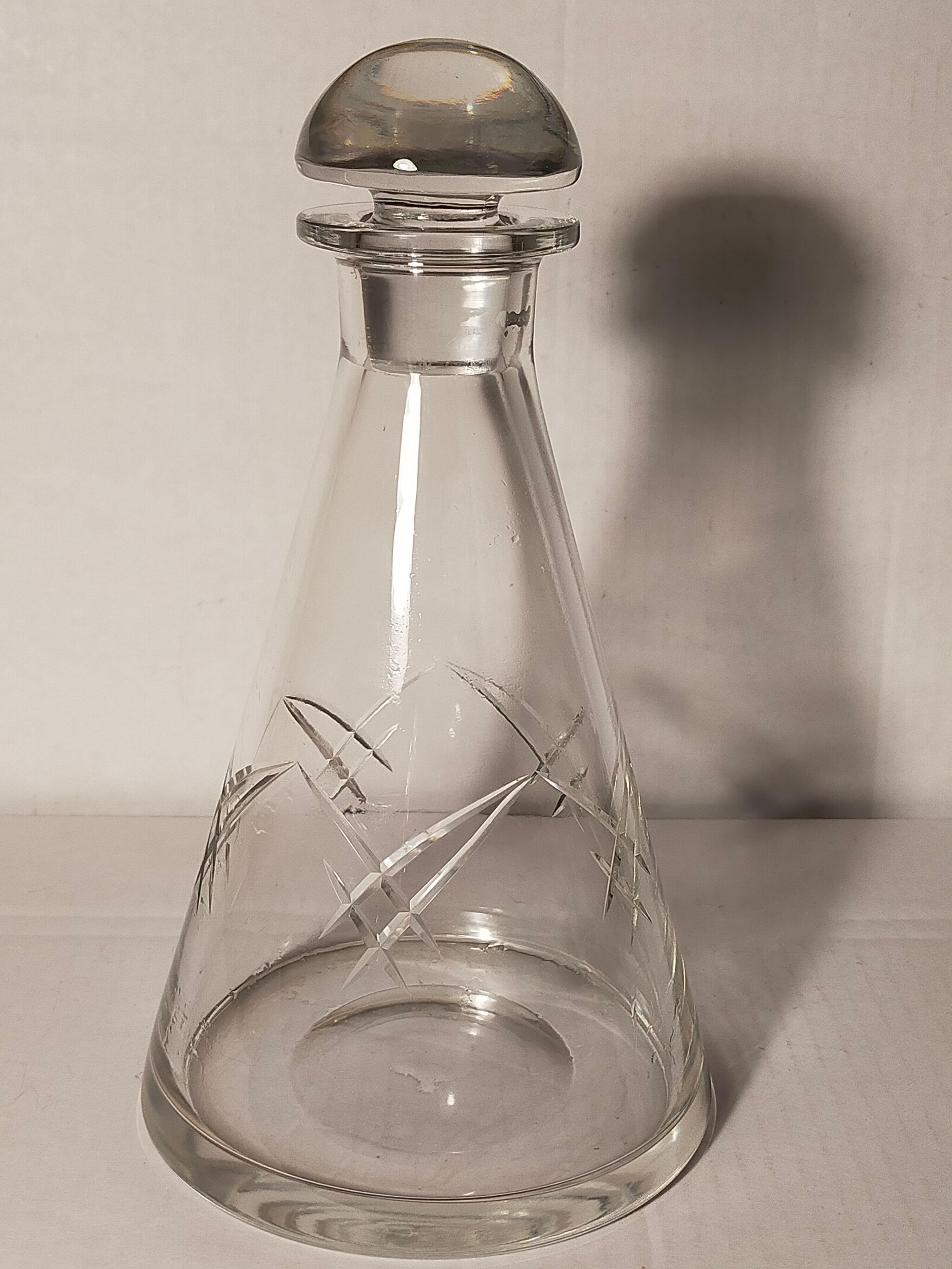 PRODUCT POP UP CHRISTMAS 2022 Crystal decanter early twentieth