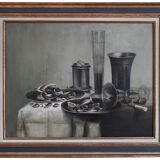Stanislas kostka oil on canvas still life