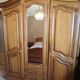 Solid oak wardrobe bed