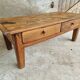 Antique coffee table TV furniture 19th century