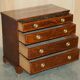George III Georgian commode attributed to Gillows of Lancaster
