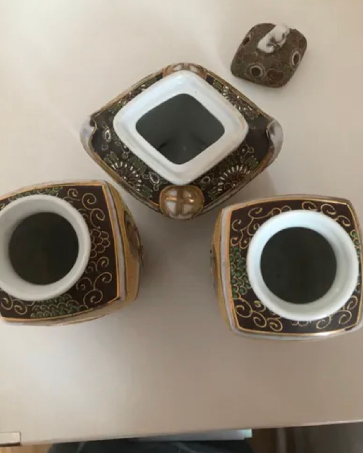 Lot of Japanese vases