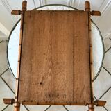 barber mirror style bamboo XXth