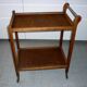 Wooden trolley on wheels 1960
